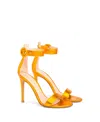 Gianvito Rossi Women's Portofino 105 Sandals In Orange Leather
