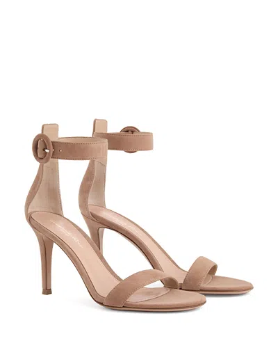 Gianvito Rossi Women's Portofino 85 Sandals In Brown