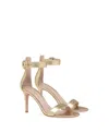 Gianvito Rossi Women's Portofino 85 Sandals In Gold