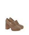 Gianvito Rossi High Heel Shoes  Woman Color Camel In Brown