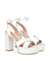 Gianvito Rossi Women's Sabrina Sandals In White