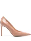 Gianvito Rossi Gianvito 85 Pumps In Caramel-coloured Leather Women In Praline