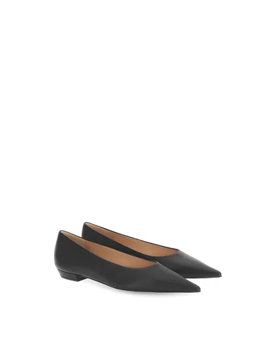 Gianvito Rossi Women's Sofia Leather Ballet Flats In Gray