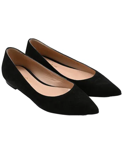 Pre-owned Gianvito Rossi Women's Suede Ballet Flat (authentic Pre-loved)