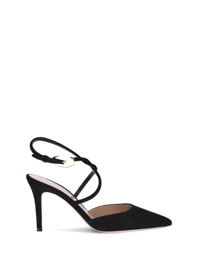 Gianvito Rossi Women Suede Pums