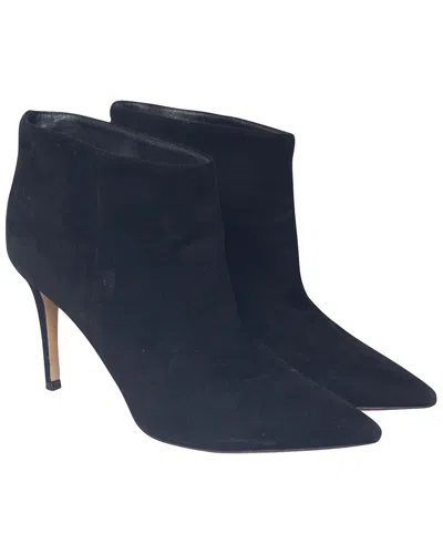 Pre-owned Gianvito Rossi Women's Suede Stiletto Ankle Boot (authentic Pre-loved)