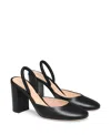 Gianvito Rossi Tivoli 85 Slingback In Black