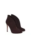 Gianvito Rossi Women's Vamp Booties In Red