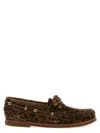 Gianvito Rossi Leopard-print Calf Leather Loafer In Multi