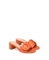 Gianvito Rossi Venezia Mule In Orange