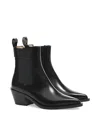 Gianvito Rossi Leather Boots In Black