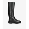 Gianvito Rossi Leather Ascott Knee-high Boots