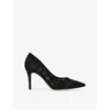 Gianvito Rossi Lace Claudia Pumps 85 In Black