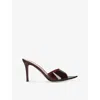 Gianvito Rossi Elle Pvc Heeled Mules In Black