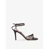 Gianvito Rossi 110mm Leather Sandals