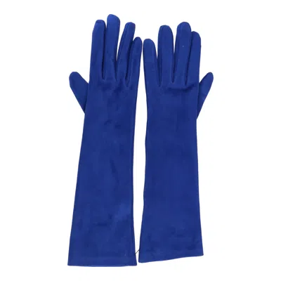 Gianvito Rossi Womens Blue Glove