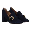 Gianvito Rossi Womens Denim Pump In Multi
