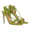 Gianvito Rossi Womens Green Sandal In Green