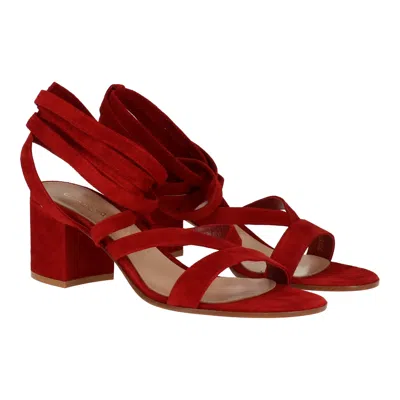 Gianvito Rossi Womens Red Heel