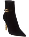 Gianvito Rossi Wonder 105mm Suede Boots In Black