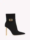 Gianvito Rossi Wonder 105mm Suede Boots In Black Suede
