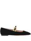 Gianvito Rossi Crystal-embellished Pointed-toe Pumps In Black
