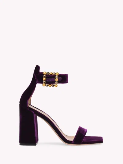 Gianvito Rossi Wondy Sandal In Purple