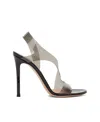 Gianvito Rossi Metropolis Twisted Stiletto-heeled Sandals In Multicolor
