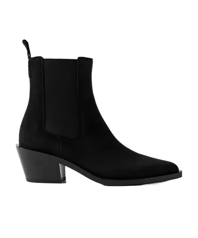GIANVITO ROSSI WYLIE 45MM SUEDE BOOTS