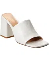 Gianvito Rossi Wynn Lambskin Block-heel Mule Sandals