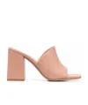 Gianvito Rossi Beige Wynn Heeled Sandals In Peach