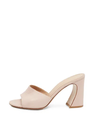 Pre-owned Gianvito Rossi Wynn Slide Sandals In Pink