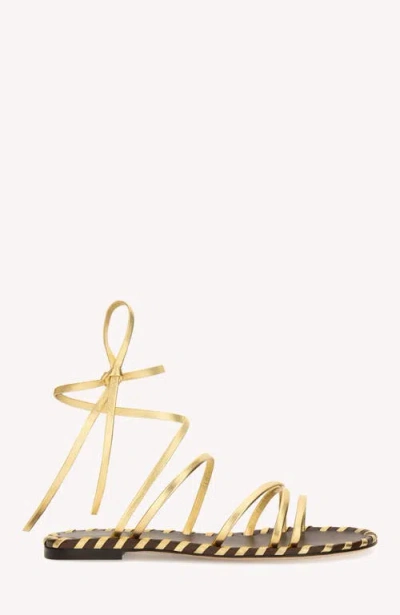 Gianvito Rossi Zaira 05 Sandal In Gold