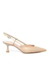 Gianvito Rossi Ascent 55 Slingback Pumps In Beige