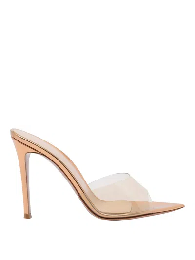Gianvito Rossi Elle Pump Sandals In Brown