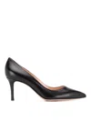 Gianvito Rossi 85mm Pointed-toe Leather Pumps In Black