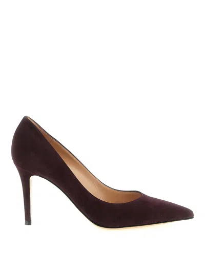 GIANVITO ROSSI ZAPATOS DE SALÓN - ROJO OSCURO