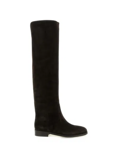 Gianvito Rossi Zayne Boots In Brown