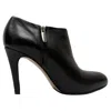 Gianvito Rossi Zipped Ankle Boots In Black Leather In Black