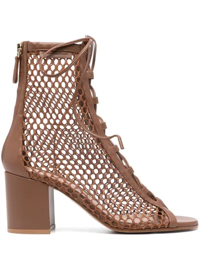 Gianvito Rossi Sandali 75mm In Brown