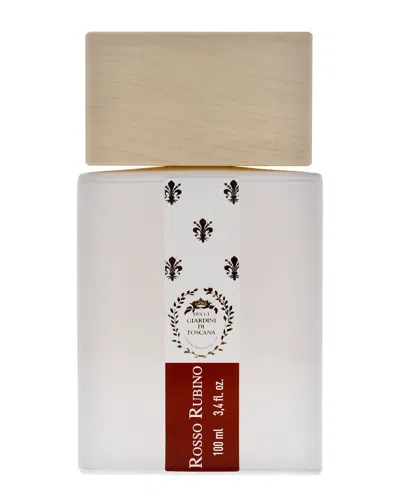Giardini Di Toscana Giardini Di Toscana Unisex 3.4oz Rosso Rubino Edp In Transparent