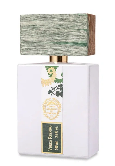 Giardini Di Toscana Giardini Di Toscana Unisex Verde Respiro Edp Spray 3.4 oz Fragrances 8057509460783 In Transparent