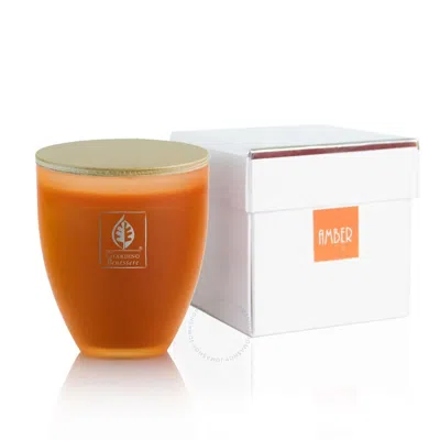 Giardino Benessere Amber Precious Glass With Lid 255g Scented Candle 8016741182297 In Orange
