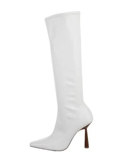 Pre-owned Gia/rhw Leather Boots In White