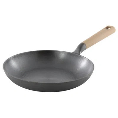 Gibson 11 Inch Cast Iron Skillet With Bakelite Handle In Black