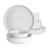 Gibson 12-pc. Ceramic Dinnerware Set In White