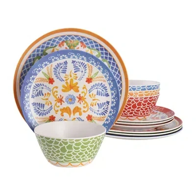 Gibson 12-pc. Dinnerware Set In Multi