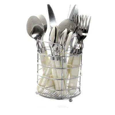 Gibson 17 Piece 18/10 Stainless Steel Flatware Set, Service For 4