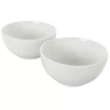 Gibson 2-pc. Ceramic Cereal Bowl In White