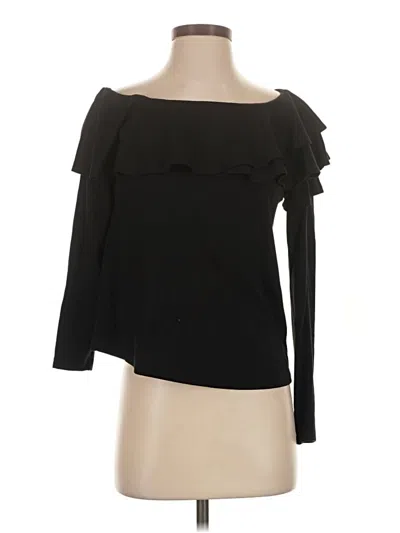 Pre-owned Gibson 3/4 Sleeve T-shirt In Black